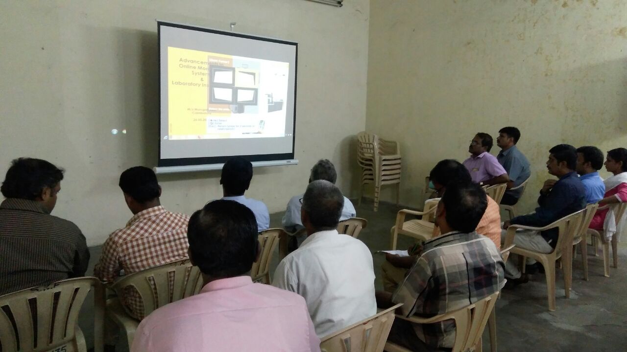 Premier testing equipments training programme along with SQC meeting held on 26.05.18 at Coimbatore Murugan Mills